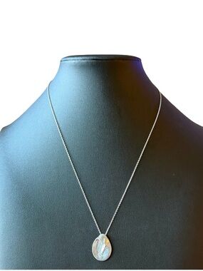 Tiffany & Co. Madonna Pendant Sterling Silver Necklace